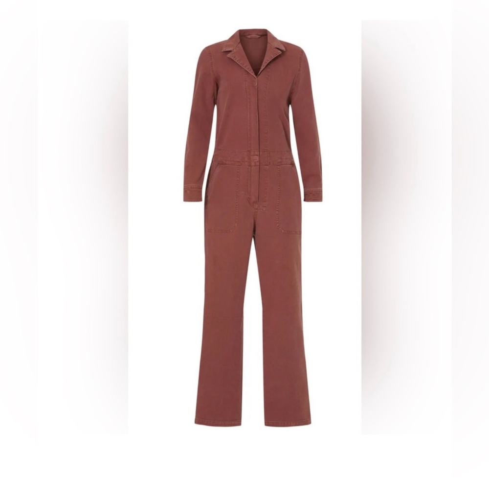 Faherty Overland Twill Jumpsuit Size Large